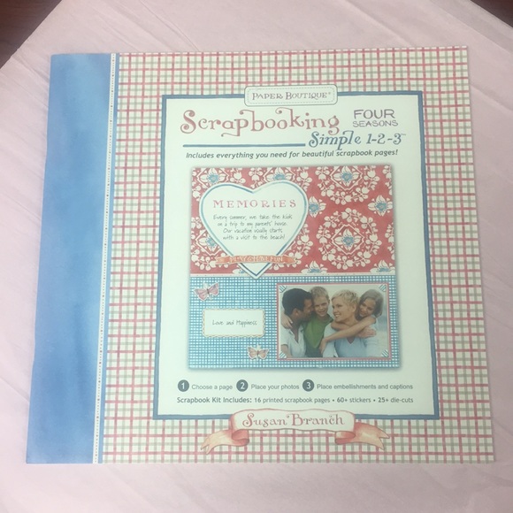 Paper Boutique set of 4 scrapbooking kit - Picture 2 of 9